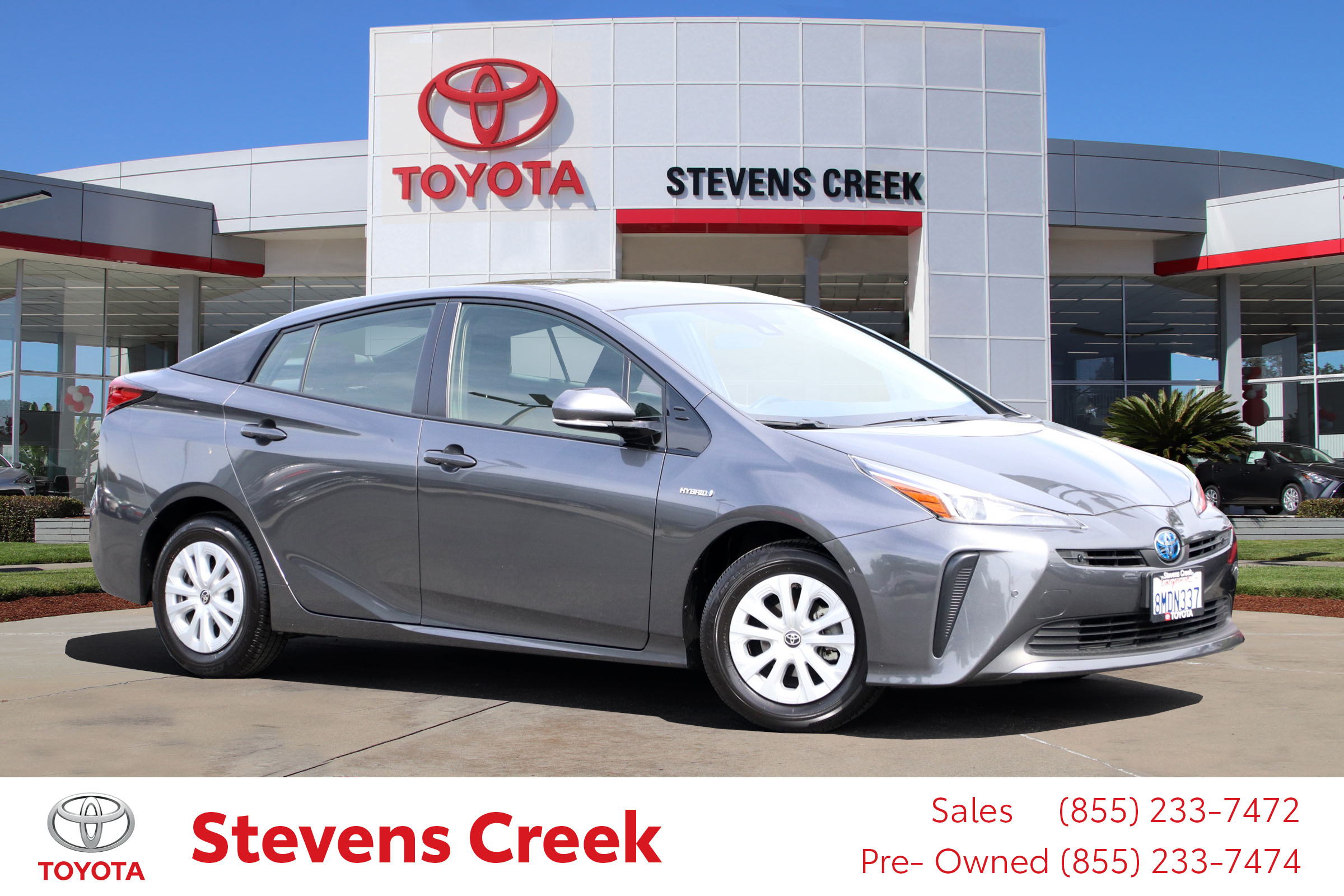 Certified Pre-Owned 2019 Toyota Prius Le Hatchback In San Jose #CT7413 ...